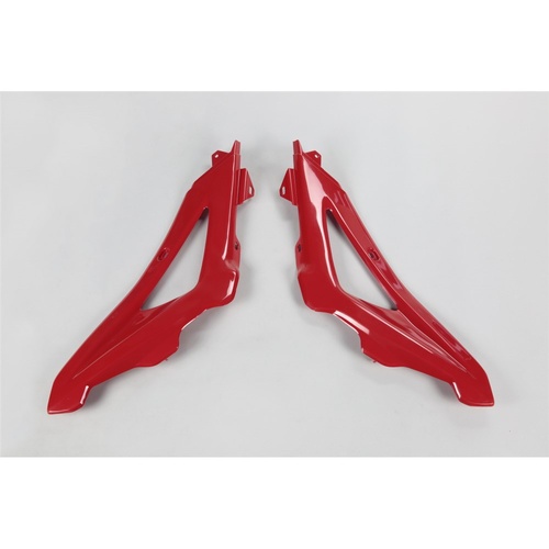 UFO Red Radiator Shrouds for Husqvarna TC 250 2009-2013