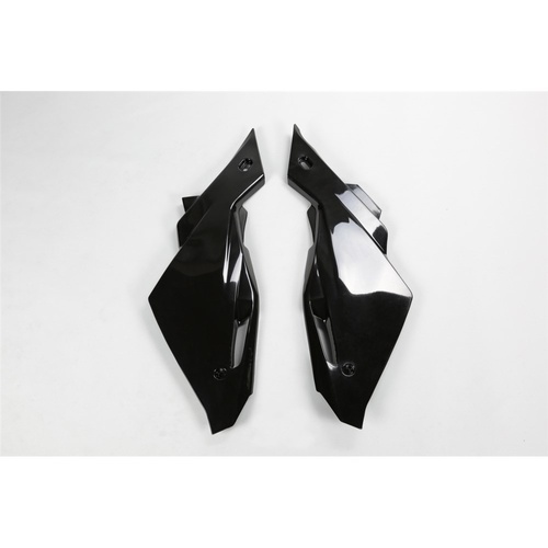 UFO Black Rear Side Panel for Husqvarna WR 125 2009-2013