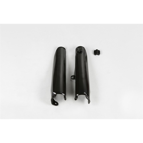 UFO Black Fork Guard Protectors for Husqvarna TE 499 2011-2013