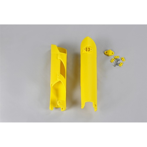 UFO Yellow Fork Guard Protectors for Husqvarna TC 125 2014-2014