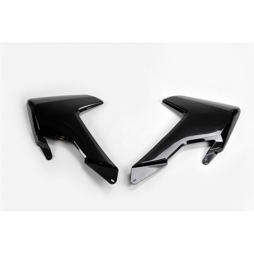 UFO Black Radiator Shrouds for Husqvarna TX 300 2017-2019