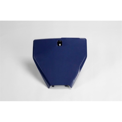 UFO Blue Front Number Plate for Husqvarna TC 300 2016-2018