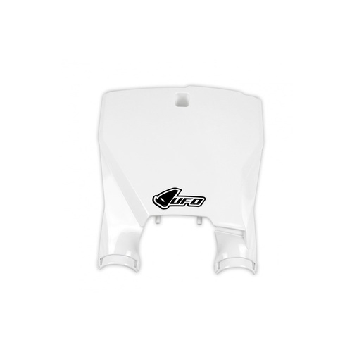 UFO White Front Number Plate for Husqvarna FC 250 2016-2022
