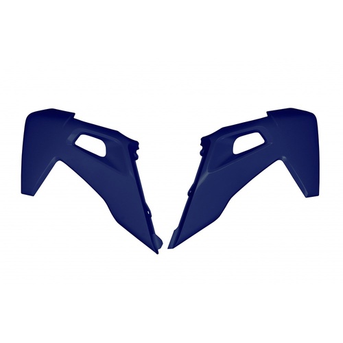 UFO Blue Radiator Shrouds for Husqvarna TE 250 2020-2023