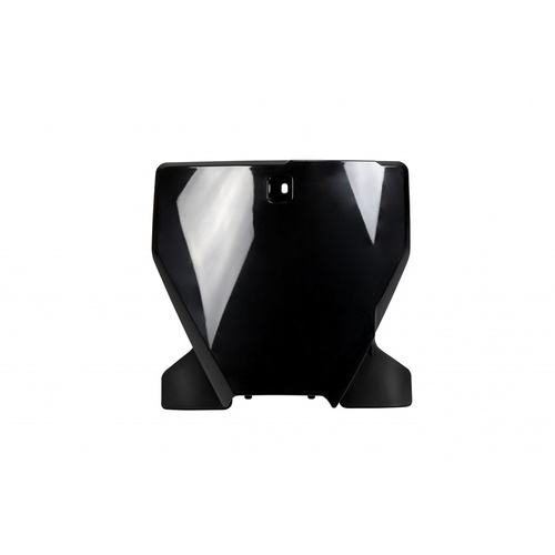 UFO Black Front Number Plate for Husqvarna FC 350 2019-2022