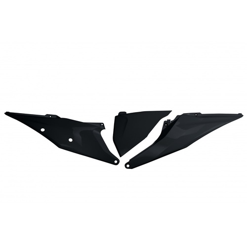 UFO Black Rear Side Panel for Ktm SX 150 2019-2022