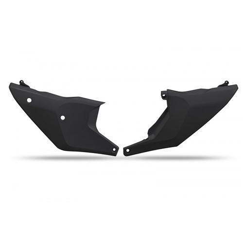 UFO Black Rear Side Panel for Husqvarna FE 350 2024-2025