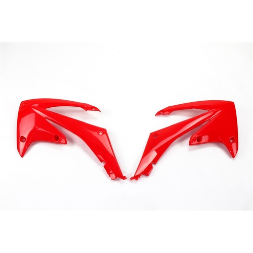 UFO Red Radiator Shrouds for Honda CRF 250R 2010-2013