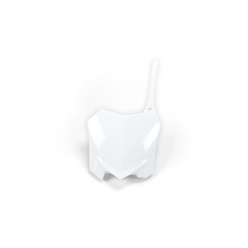 UFO White Front Number Plate for Honda CRF 250R 2010-2013