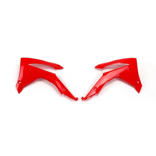 UFO Red Radiator Shrouds for Honda CRF 250R 2014-2017