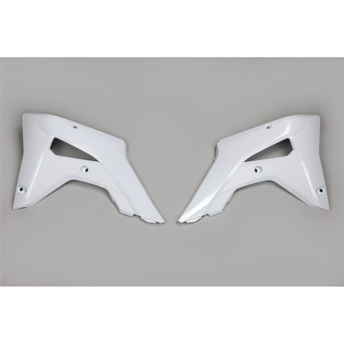UFO White Radiator Shrouds for Honda CRF 250RX 2019-2021