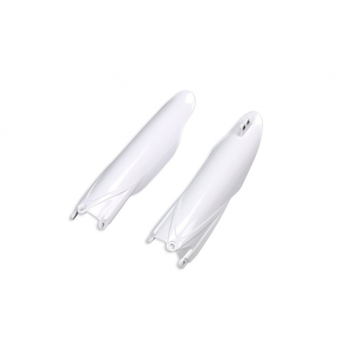UFO White Fork Guard Protectors for Yamaha YZF 450 2010-2022
