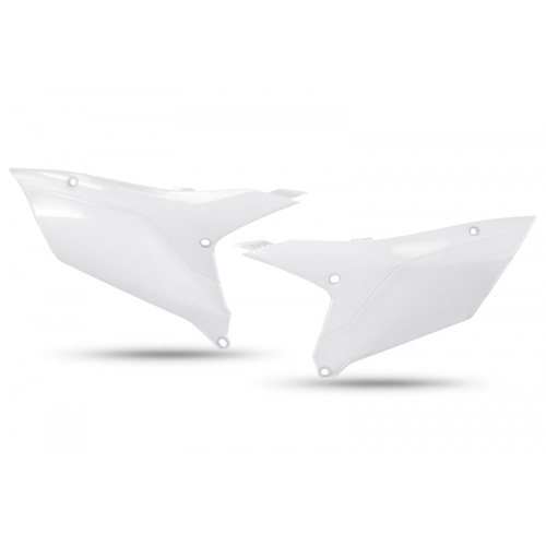 UFO White Rear Side Panel for Yamaha YZF 450 2023-2025