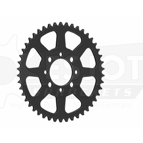 ESJOT 46 Tooth Steel Rear Sprocket for Kawasaki AE 50 A 1981-1983