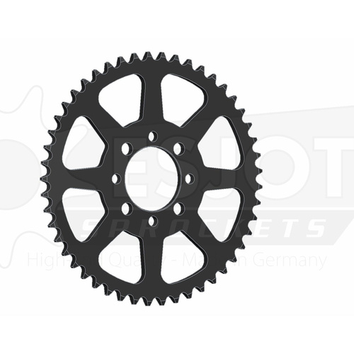 ESJOT 49 Tooth Steel Rear Sprocket for Suzuki ZR 50 SK 1982-1987