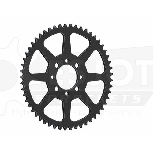 ESJOT 53 Tooth Steel Rear Sprocket for Kawasaki AR 80  1981-1983, 1988-1990