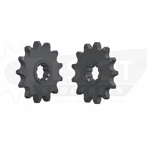 ESJOT 13 Tooth Standard Front sprocket for Aprilia MX 50 2004
