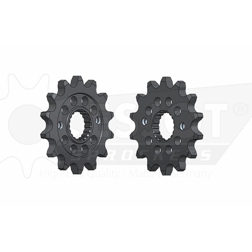 ESJOT 14 Tooth Stealth Front sprocket for Honda CRF 150 RB 2008-2011, 2013, 2016, 2019-2020