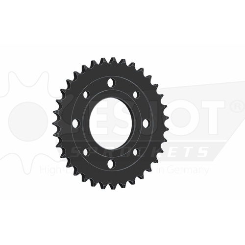ESJOT 35 Tooth Steel Rear Sprocket for Honda CB 100 Super Sport 1970-1972, 1981