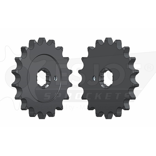 ESJOT 18 Tooth Standard Front sprocket for Yamaha YBA 125 Enticer 2007-2009