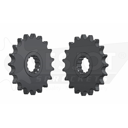 ESJOT 19 Tooth Standard Front sprocket for Yamaha FZR 400 3BF 1988-1989