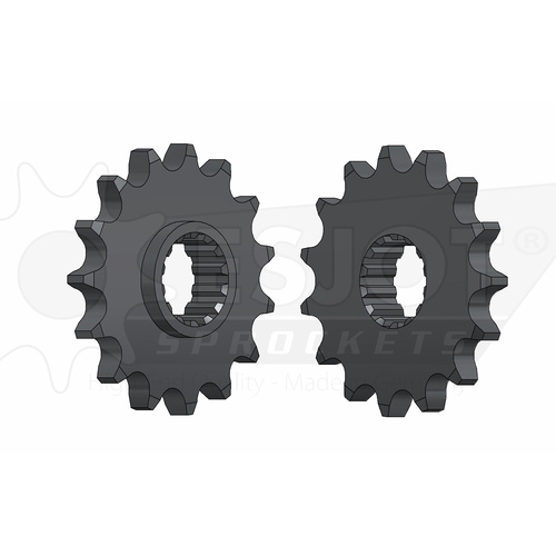 ESJOT 15 Tooth Standard Front sprocket for Suzuki DR 125 S Raider 1986-1995