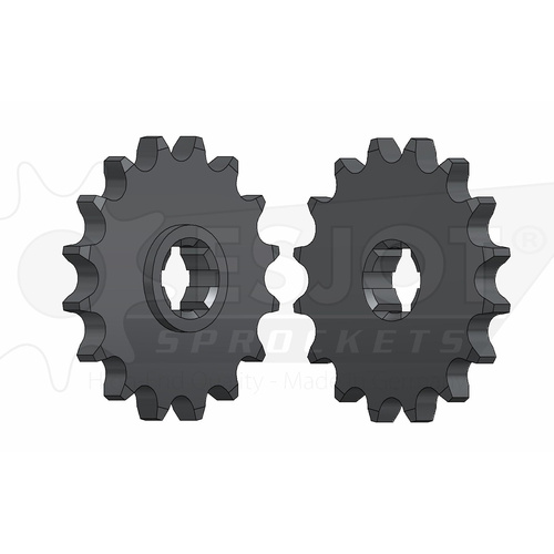 ESJOT 16 Tooth Standard Front sprocket for Suzuki VL 125 LC U Intruder 80 km/h 2000-2008