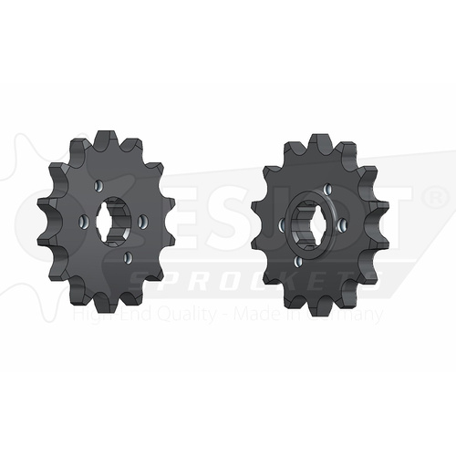 ESJOT 14 Tooth Standard Front sprocket for Aprilia Tuono 125 2017-2024