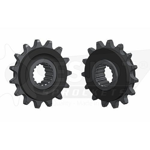 ESJOT 15 Tooth Rubber-Cushioned Front sprocket for Aprilia RST 1000 Mille Futura 2001-2003