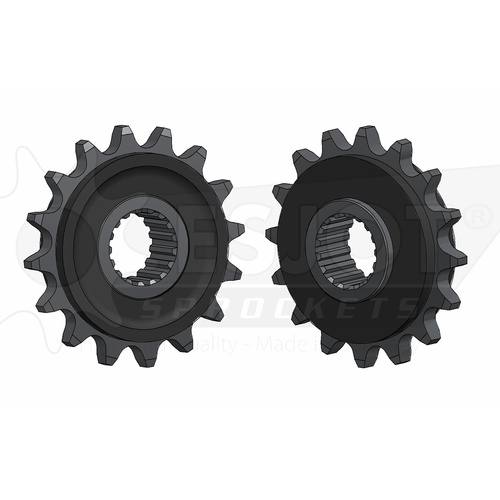 ESJOT 16 Tooth Rubber-Cushioned Front sprocket for Aprilia RSV 1000 R Factory 2004-2010