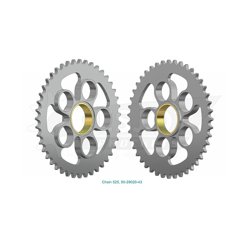 ESJOT 43 Tooth Steel Rear Sprocket for Ducati 916 1994-1998