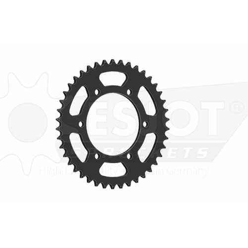 ESJOT 42 Tooth Steel Rear Sprocket for Triumph 1200 Bonneville Bobber Black 2017-2021