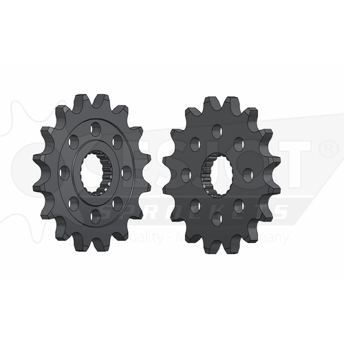 ESJOT 16 Tooth Stealth Front sprocket for Triumph 1200 Speed Triple RS 2021-2024