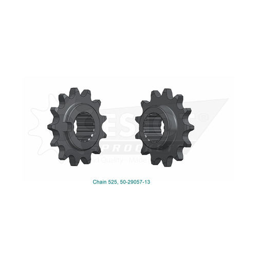 ESJOT 13 Tooth Standard Front sprocket for Indian FTR 1200 R 2021-2022