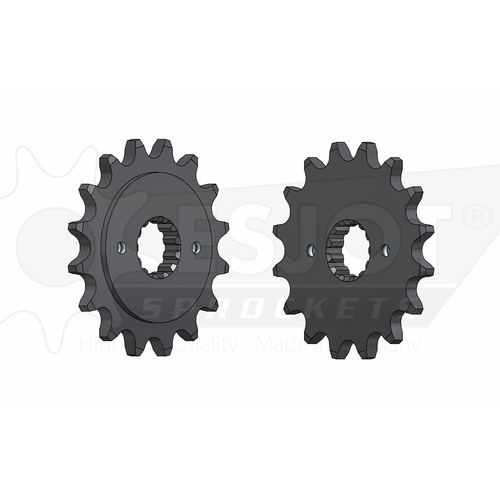ESJOT 16 Tooth Standard Front sprocket for Kawasaki Ninja 250 R EX250 2008-2012