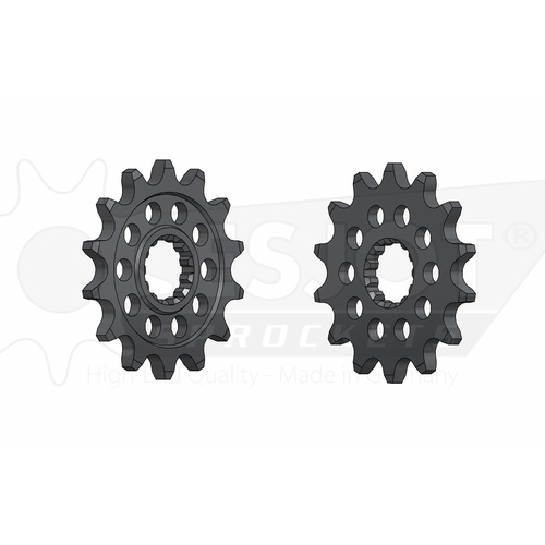 ESJOT 14 Tooth Stealth Front sprocket for CF Moto 650 GT 2021-2024