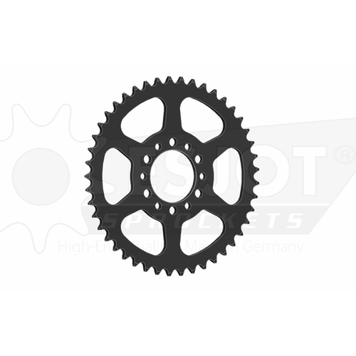 ESJOT 45 Tooth Steel Rear Sprocket for Yamaha DT 400 1975-1976