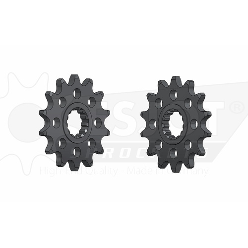ESJOT 14 Tooth Stealth Front sprocket for Kawasaki ZX-6R Ninja 636 2013-2024
