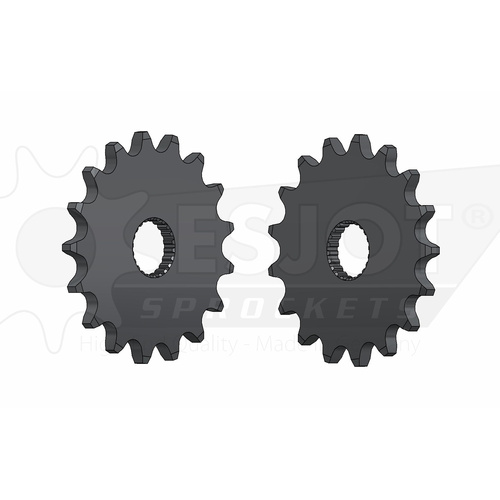 ESJOT 17 Tooth Standard Front sprocket for Aprilia Tuareg 125 Wind 1989-1992