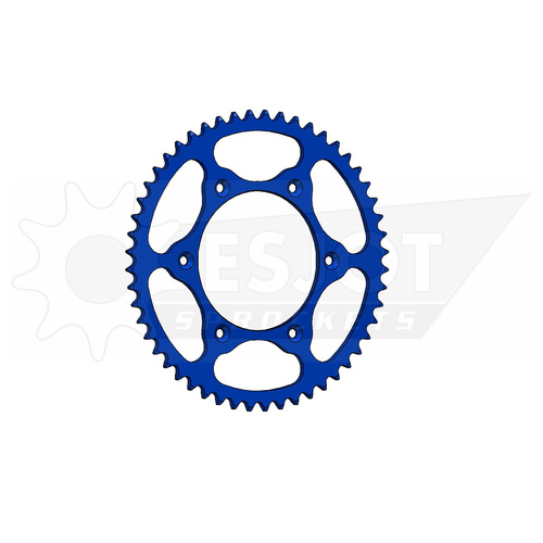 ESJOT 52 Tooth Ultralight Steel Blue Rear Sprocket for CF Moto 650 MT 2020-2021