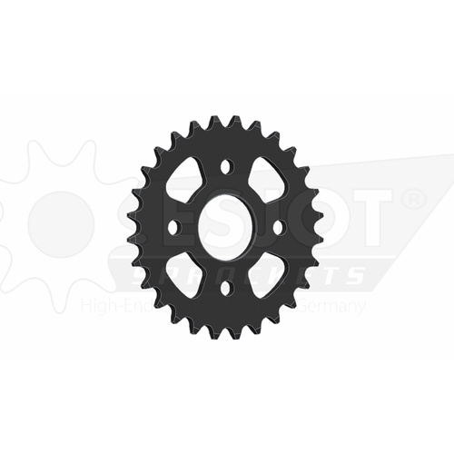 ESJOT 28 Tooth Steel Rear Sprocket for E-TON DXL 50 Tornado 2004-2006