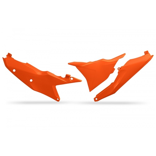 UFO Orange Rear Side Panel for Ktm SX-F 450 2023-2025