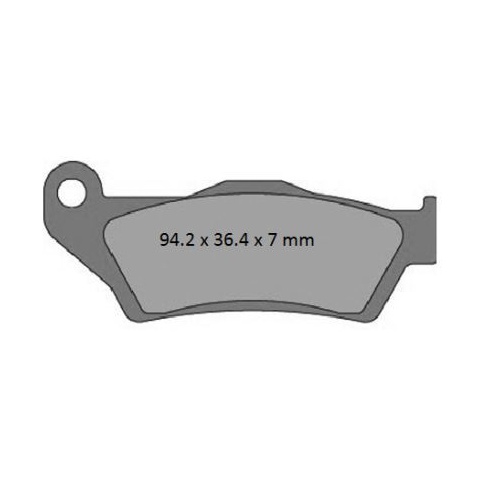 Pro-X Front Brake Pads for GasGas EC350 F 2021-2025