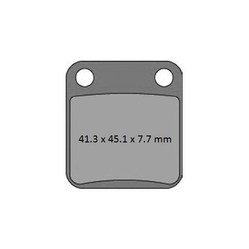 Pro-X Front Brake Pads for Kawasaki KVF400 Prairie  1997-2002