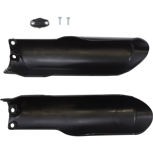UFO Black Fork Guard Protectors for GasGas MC 85 2021-2024