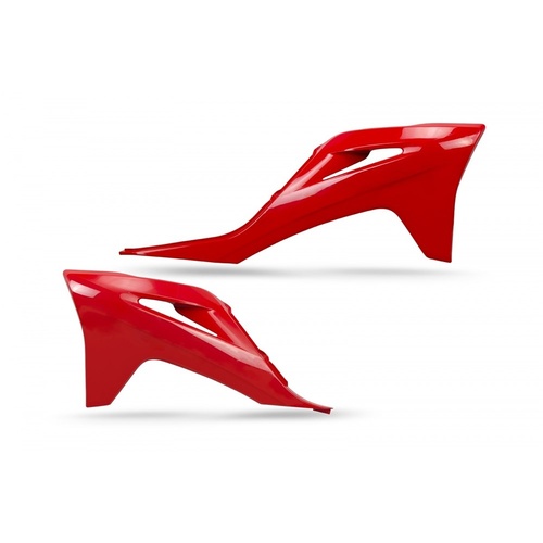 UFO Red Radiator Shrouds for GasGas EX-F 350 2021-2023