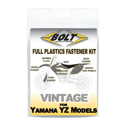 Bolt Body Work Fastener Kit for Yamaha YZ125 1996-2001