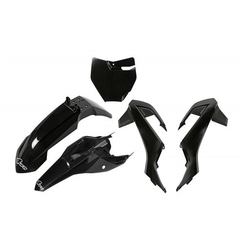 UFO Black Plastics Kit for Gas Gas MC 65 2021-2023