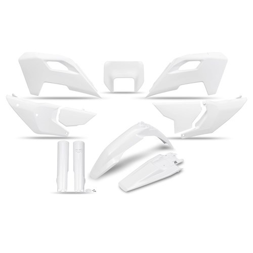 UFO White Complete Plastics Kit for Husqvarna TE 250 2024-2025