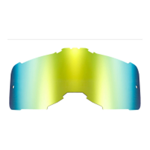 LS2 Yellow Aura Goggle with Iridium Lens